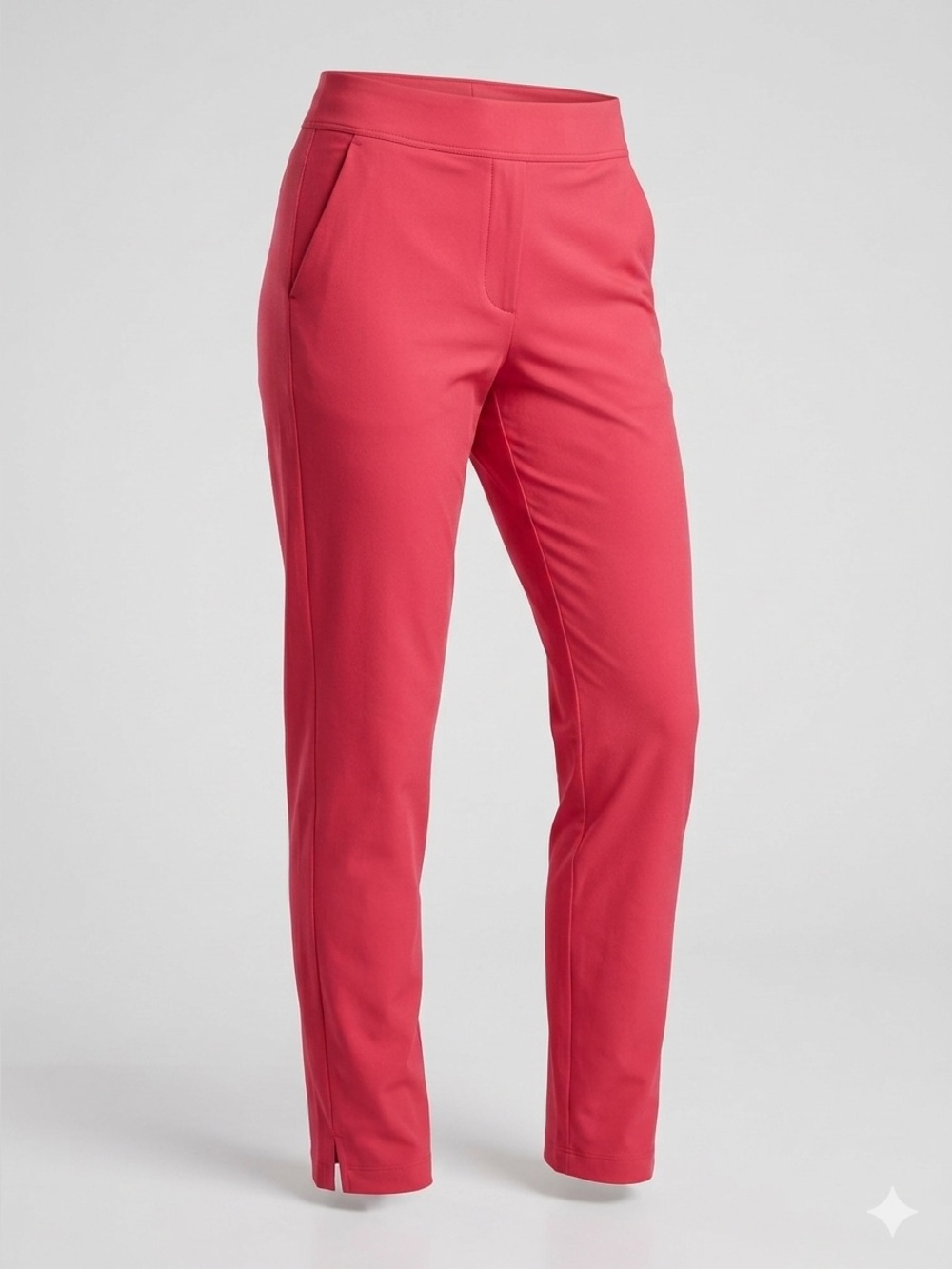 Athleta Brooklyn Mid-Rise Ankle Pants Watermelon Color Sz 4 EUC